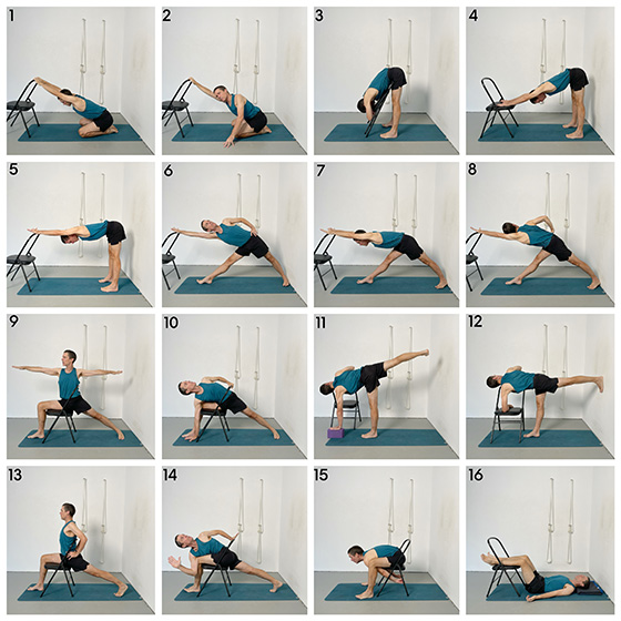 yoga chair standing poses