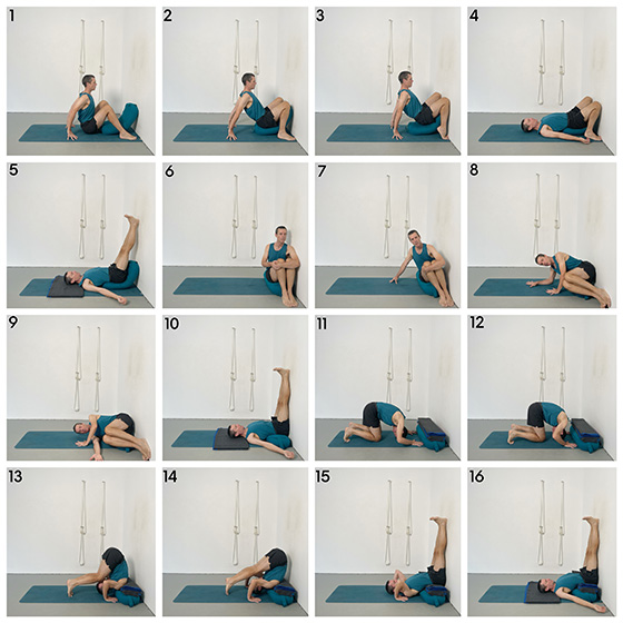 viparita karani tutorial